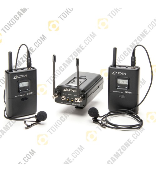 Azden 330LT UHF Dual-Channel Wireless System
